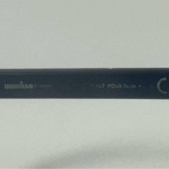 Men's Ironman Foster Grant Eyeglass Frames Only Semi Rimless Glasses - Picture 4 of 4